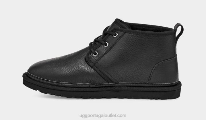 tnl preto couro neumel UGG 20TJ1481 homens