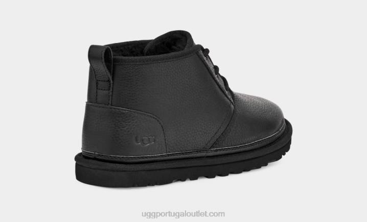 tnl preto couro neumel UGG 20TJ1481 homens