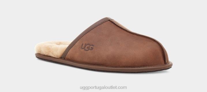 bronzeado couro raspado UGG 20TJ2300 homens