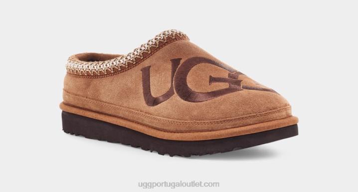 castanha/expresso logotipo da tasman UGG 20TJ208 homens