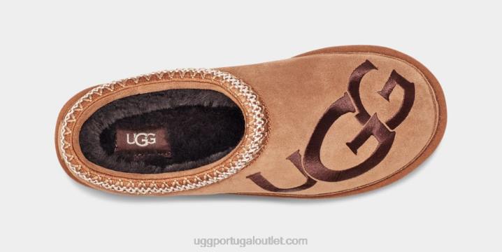 castanha/expresso logotipo da tasman UGG 20TJ208 homens