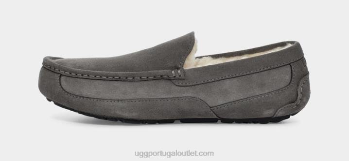 cinza chinelo ascot UGG 20TJ1425 homens