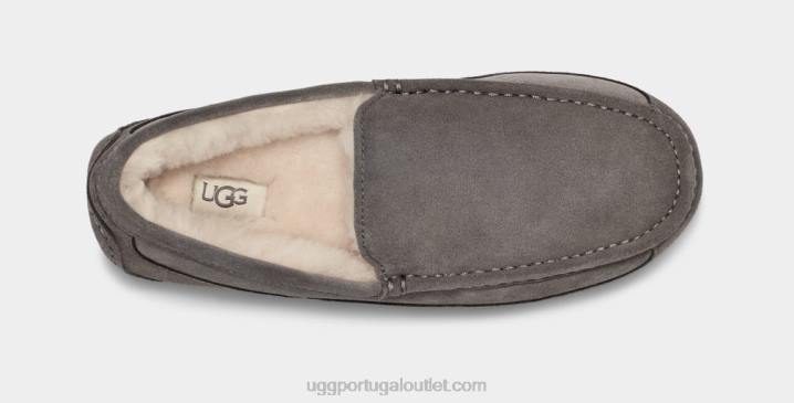 cinza chinelo ascot UGG 20TJ1425 homens