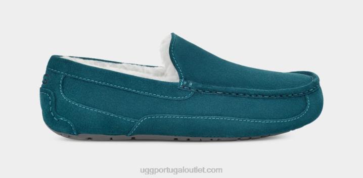 marina azul chinelo ascot UGG 20TJ1424 homens