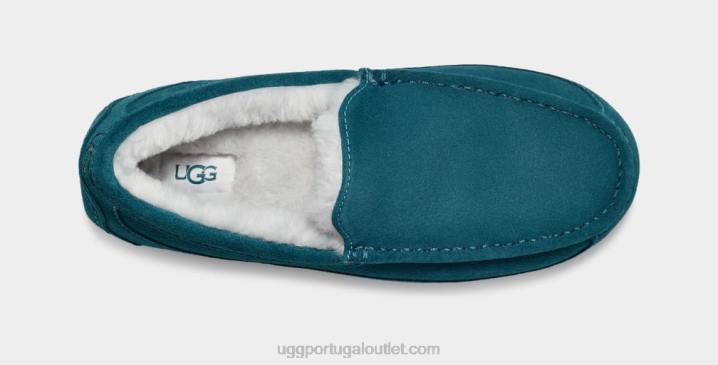 marina azul chinelo ascot UGG 20TJ1424 homens