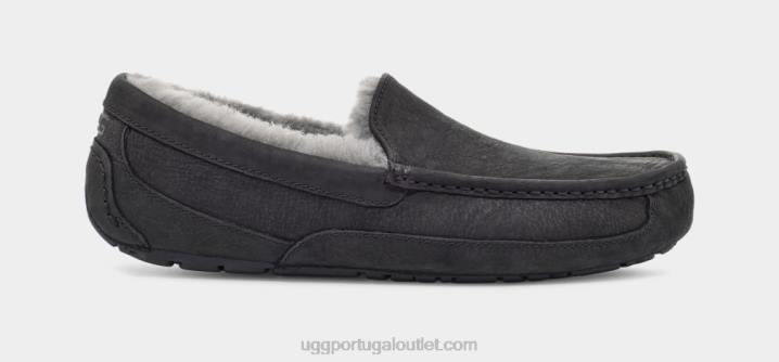 preto couro ascot fosco UGG 20TJ1503 homens