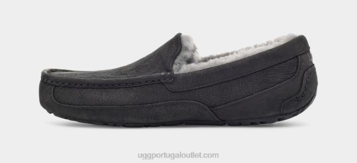 preto couro ascot fosco UGG 20TJ1503 homens
