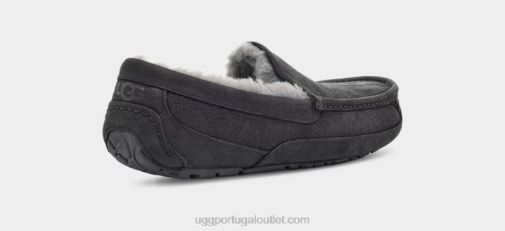 preto couro ascot fosco UGG 20TJ1503 homens