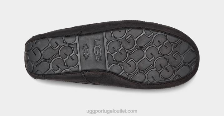 preto couro ascot fosco UGG 20TJ1503 homens