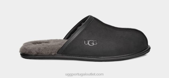 preto couro raspado UGG 20TJ2299 homens