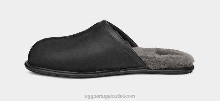 preto couro raspado UGG 20TJ2299 homens