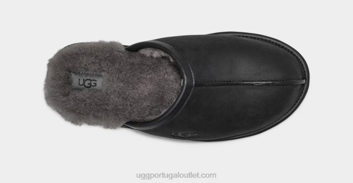 preto couro raspado UGG 20TJ2299 homens