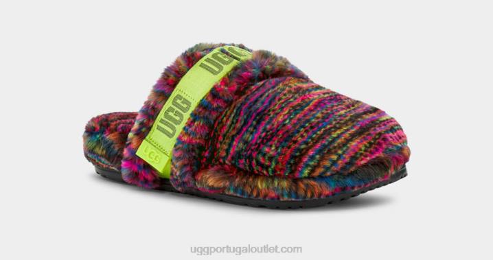 preto fluff-lo pixelate UGG 20TJ230 homens