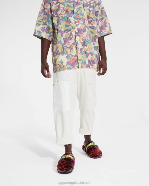 preto fluff-lo pixelate UGG 20TJ230 homens