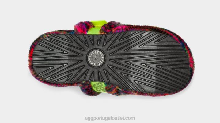 preto fluff-lo pixelate UGG 20TJ230 homens