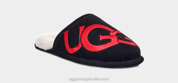 preto logotipo arranhado UGG 20TJ1619 homens