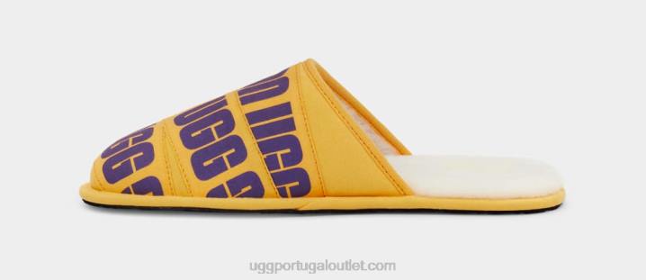 roxo/amarelo banda gráfica arranhada UGG 20TJ1596 homens