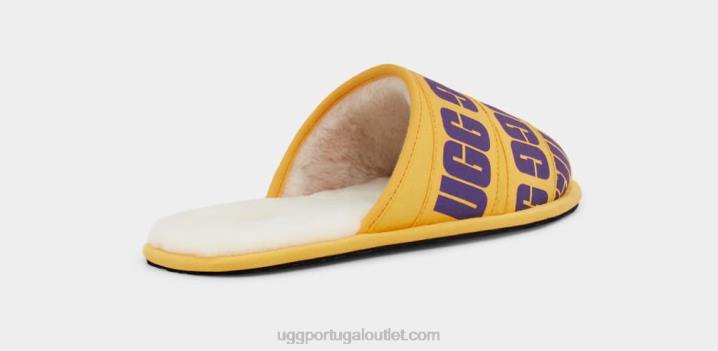 roxo/amarelo banda gráfica arranhada UGG 20TJ1596 homens