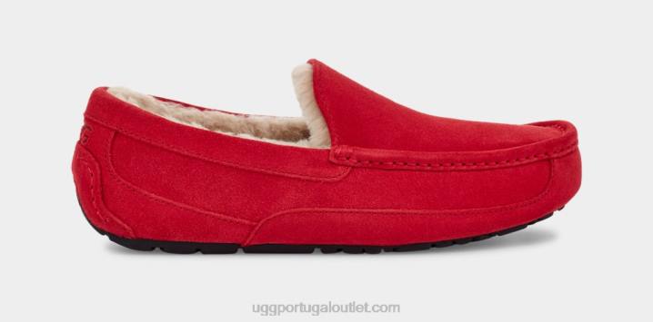 samba vermelho chinelo ascot UGG 20TJ1653 homens