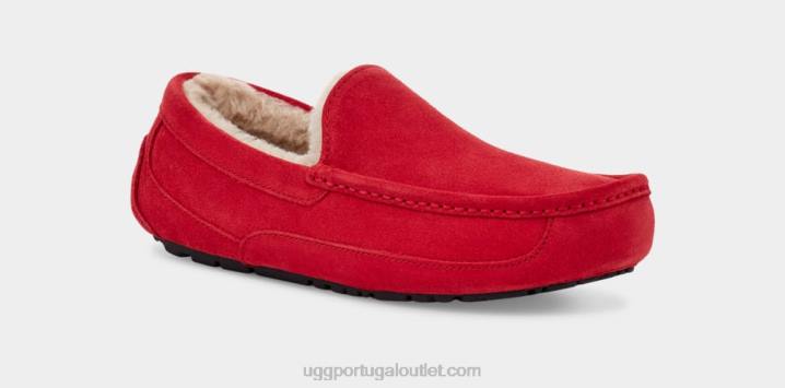 samba vermelho chinelo ascot UGG 20TJ1653 homens