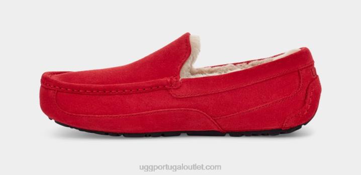 samba vermelho chinelo ascot UGG 20TJ1653 homens