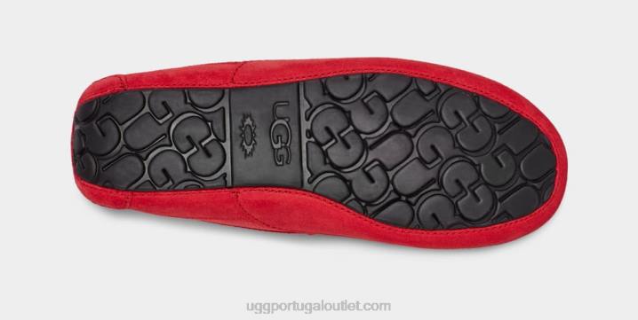 samba vermelho chinelo ascot UGG 20TJ1653 homens