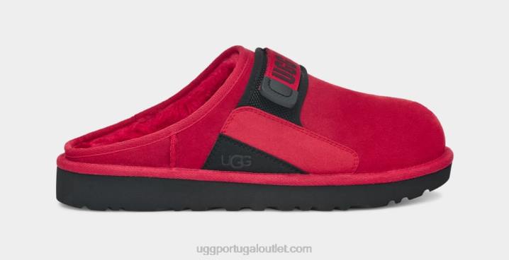 samba vermelho deslizamento de dunas UGG 20TJ1640 homens