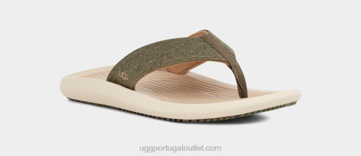 azeitona queimada/taupe brookside ii flip canvas UGG 20TJ1514 homens