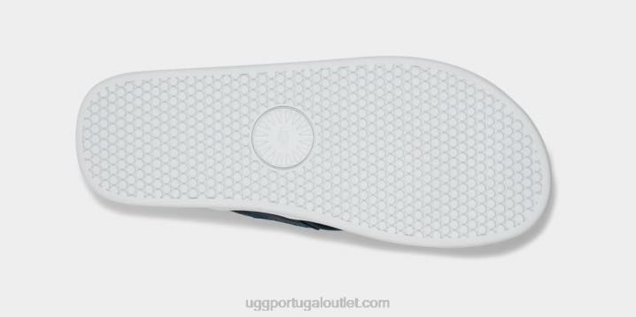 azul marinho chinelos de couro à beira-mar UGG 20TJ236 homens