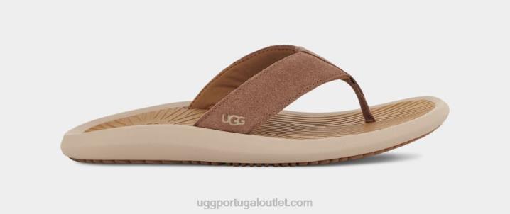 castanha brookside ii flip camurça UGG 20TJ1568 homens