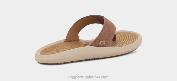 castanha brookside ii flip camurça UGG 20TJ1568 homens