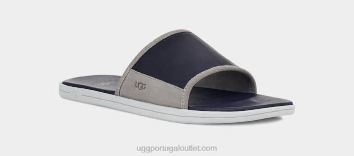 safira escura/selo escorrega à beira-mar UGG 20TJ1657 homens