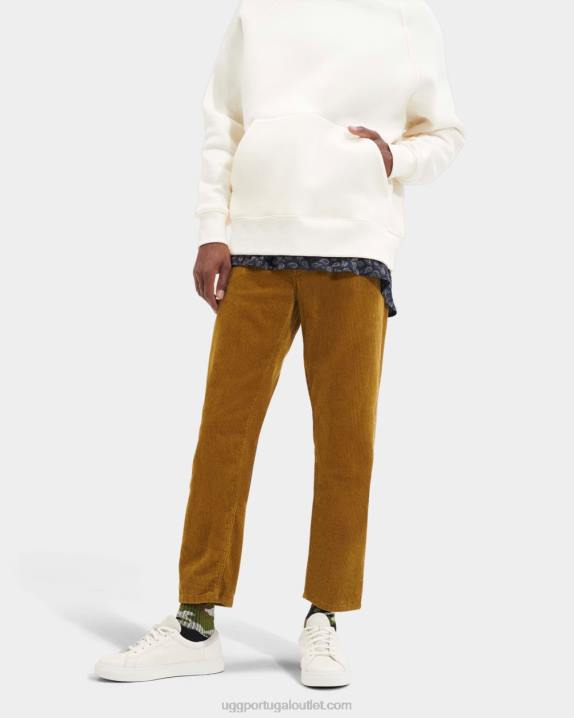 couro branco baysider tempo baixo UGG 20TJ198 homens