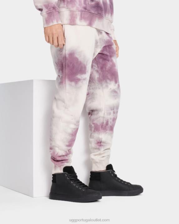 couro tnl preto Baysider tempo alto UGG 20TJ2297 homens