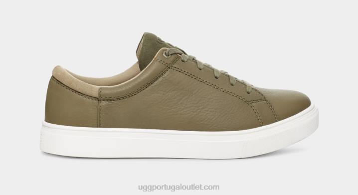 couro verde musgo baysider tempo baixo UGG 20TJ1563 homens