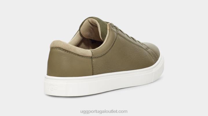 couro verde musgo baysider tempo baixo UGG 20TJ1563 homens