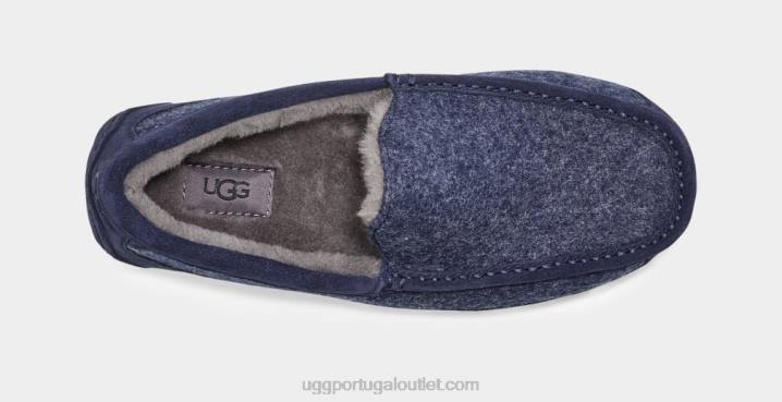 safira escura lã ascot UGG 20TJ235 homens