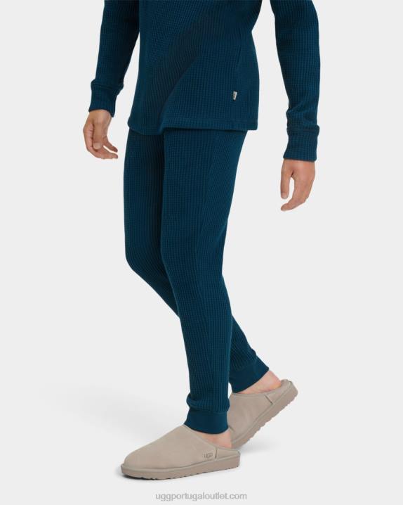 azul da meia noite luvas térmicas joggers UGG 20TJ1899 homens
