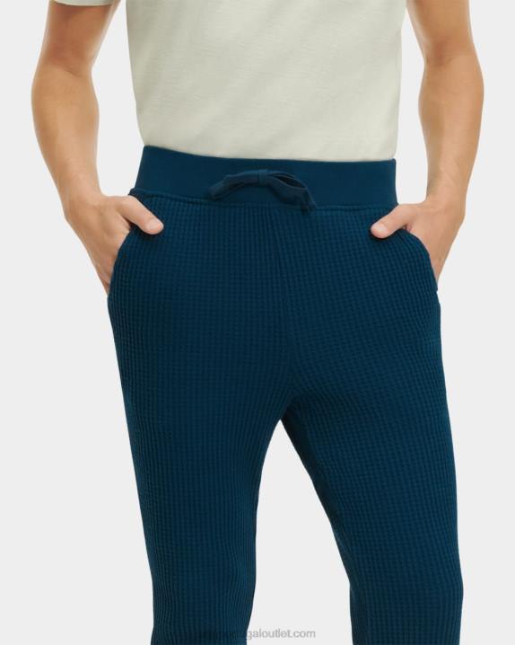 azul da meia noite luvas térmicas joggers UGG 20TJ1899 homens