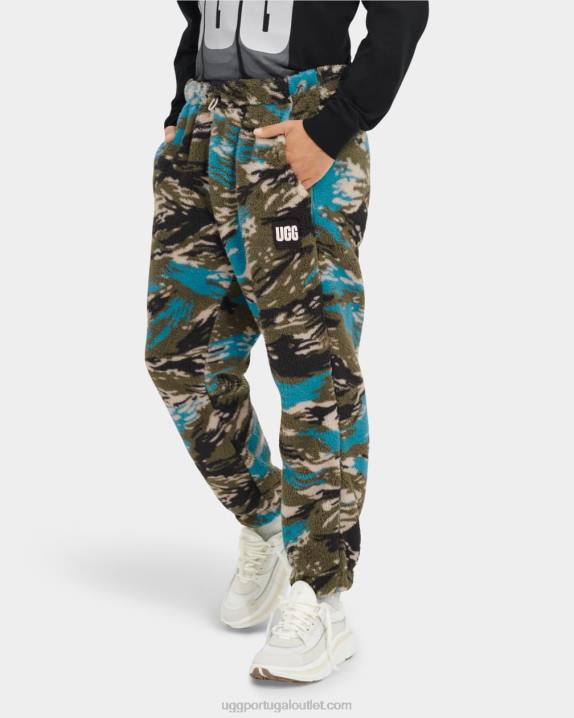 camuflagem do maremoto dilan sherpa jogger UGG 20TJ1859 homens