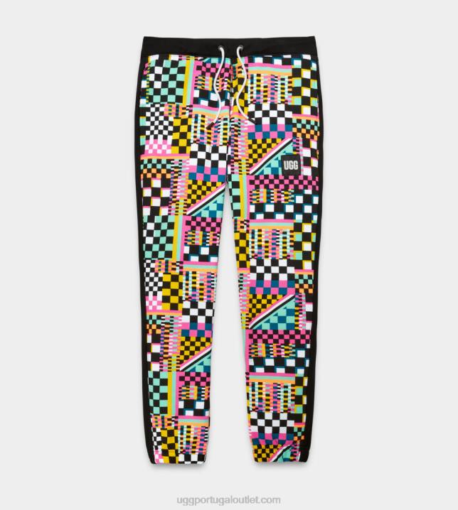 cheques múltiplos pretos cheques malachi jogger UGG 20TJ293 homens