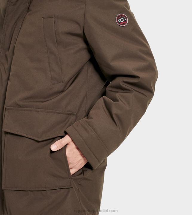 azeitona escura parca butte UGG 20TJ1907 homens