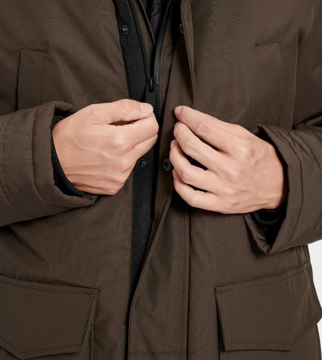 azeitona escura parca butte UGG 20TJ1907 homens