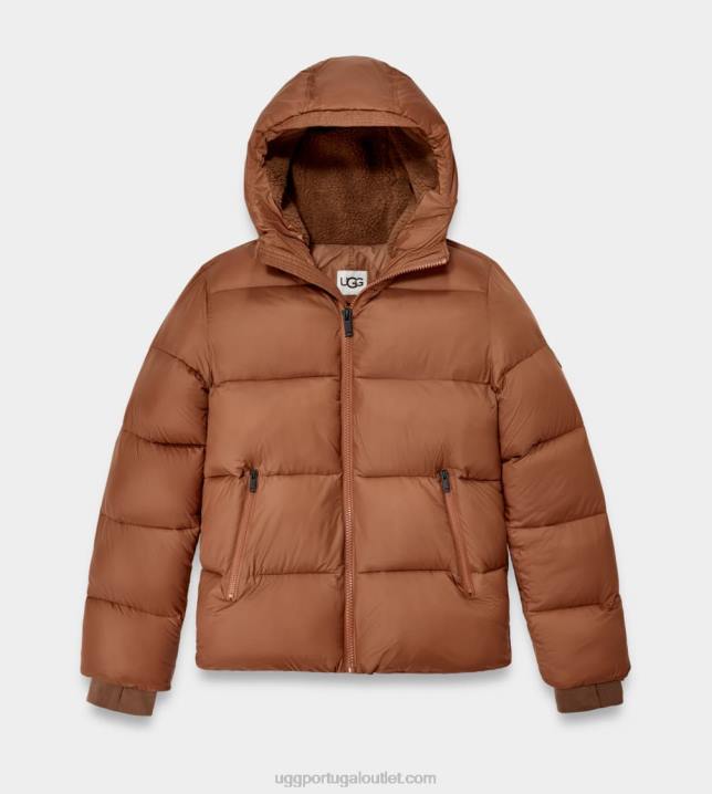 casca de cedro jaqueta puffer brayden UGG 20TJ2203 homens