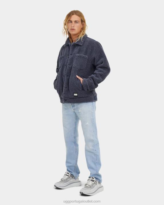 ciclone Jaqueta Trucker Janson Sherpa UGG 20TJ1886 homens