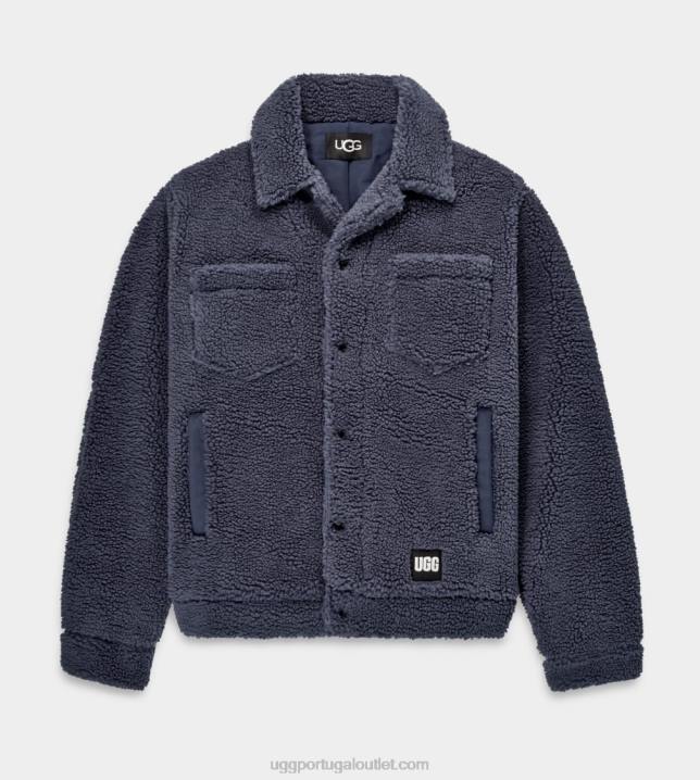 ciclone Jaqueta Trucker Janson Sherpa UGG 20TJ1886 homens