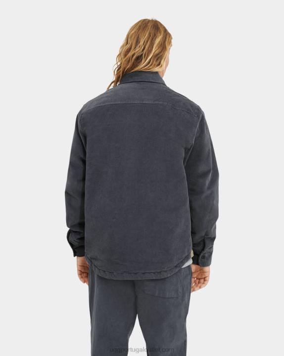 ciclone jaqueta de camisa de botão theodore UGG 20TJ1868 homens