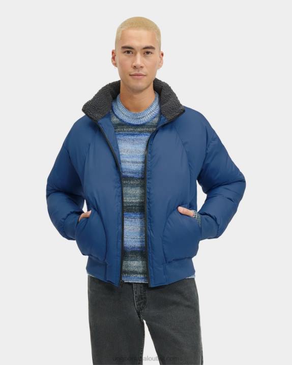 marinha damion sherpa jaqueta puffer UGG 20TJ1890 homens