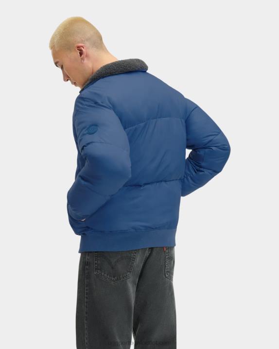 marinha damion sherpa jaqueta puffer UGG 20TJ1890 homens