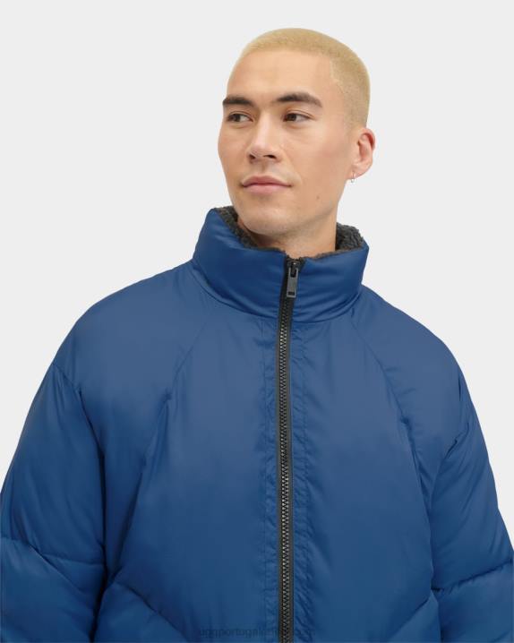 marinha damion sherpa jaqueta puffer UGG 20TJ1890 homens